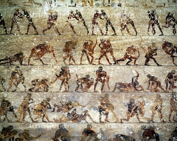 壁画 エジプト ベニハッサン】の画像素材 | 写真素材ならイメージナビ