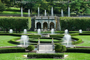 庭園 西洋庭園 ロングウッドガーデン の画像素材 公園 文化財 町並 建築の写真素材ならイメージナビ