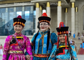 民族衣装 アジア人 モンゴル Age Fotostock の画像素材 外国人 人物の写真素材ならイメージナビ