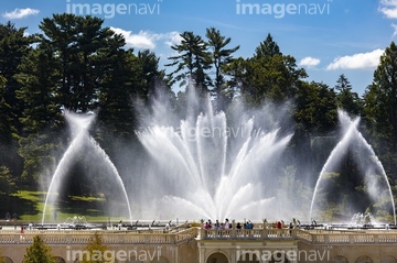 町並 建築 公園 文化財 西洋庭園 噴水装置 北アメリカ の画像素材 写真素材ならイメージナビ