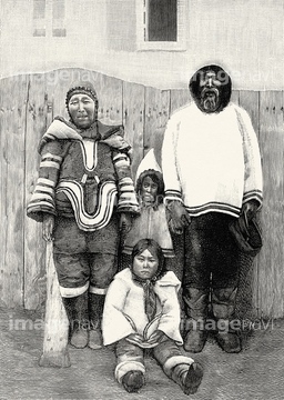 民族衣装 先住民族 イヌイット の画像素材 外国人 人物の写真素材ならイメージナビ