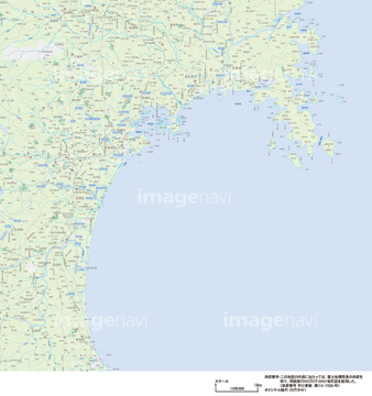 エリア別地図 宮城 地図 の画像素材 日本の地図 地図 衛星写真の地図素材ならイメージナビ