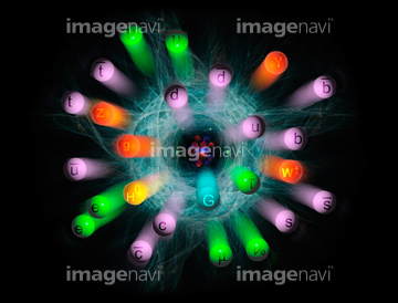 亜原子粒子 の画像素材 医療 イラスト Cgの写真素材ならイメージナビ