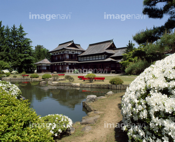 住宅 インテリア 住宅 豪邸 庭 日本庭園 水鏡 の画像素材 写真素材ならイメージナビ