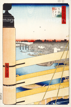 江戸日本橋 の画像素材 美術 イラスト Cgの写真素材ならイメージナビ