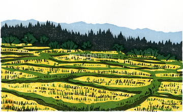 木々 里山 イラスト の画像素材 自然 風景 イラスト Cgのイラスト素材ならイメージナビ