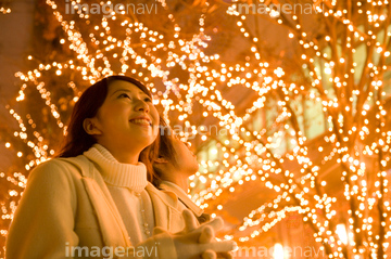 クリスマス特集 人物カップル の画像素材 クリスマス 行事 祝い事の写真素材ならイメージナビ