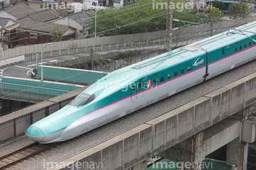 東北新幹線はやぶさ の画像素材 鉄道 乗り物 交通の写真素材なら