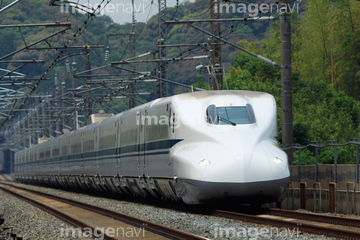 新幹線n700系電車 の画像素材 鉄道 乗り物 交通の写真素材ならイメージナビ