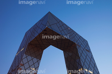 中国中央電視台本部ビル の画像素材 公園 文化財 町並 建築の写真素材ならイメージナビ