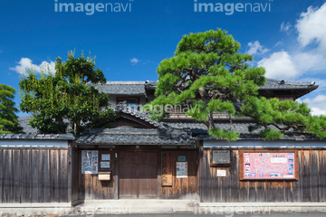 住宅 インテリア エクステリア 建具 門 塀 和風 日本家屋 門 近江日野商人館 の画像素材 写真素材ならイメージナビ