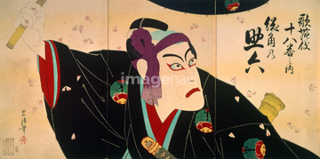 浮世絵 歌舞伎 Imagenavi Collection の画像素材 美術 イラスト Cgの写真素材ならイメージナビ