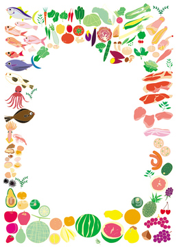Food Drinkイラストコレクション 食材 の画像素材 食べ物 飲み物 イラスト Cgのイラスト素材ならイメージナビ