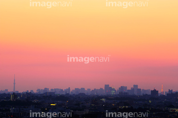 東京タワー シルエット 朝 の画像素材 バックグラウンド イラスト Cgの写真素材ならイメージナビ