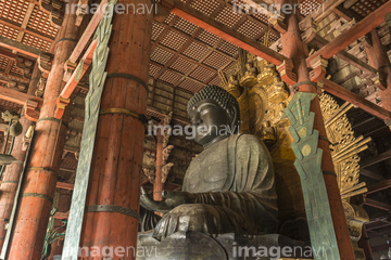 大仏 奈良市 東大寺 の画像素材 公園 文化財 町並 建築の写真素材ならイメージナビ