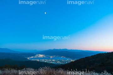 諏訪湖 秋 の画像素材 気象 天気 自然 風景の写真素材ならイメージナビ