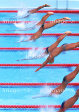 競泳 の画像素材 ウォータースポーツ スポーツの写真素材ならイメージナビ