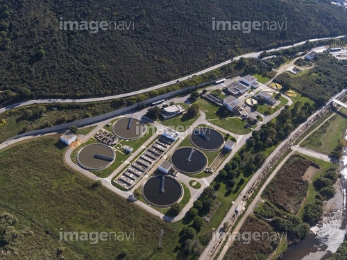 Water treatment plant. Montcada. BArcelona, Spain.